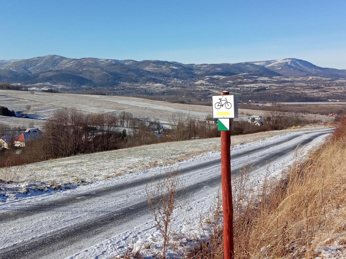 Dom W Gorach Przy Szlaku Villa Bystra  Exteriör bild