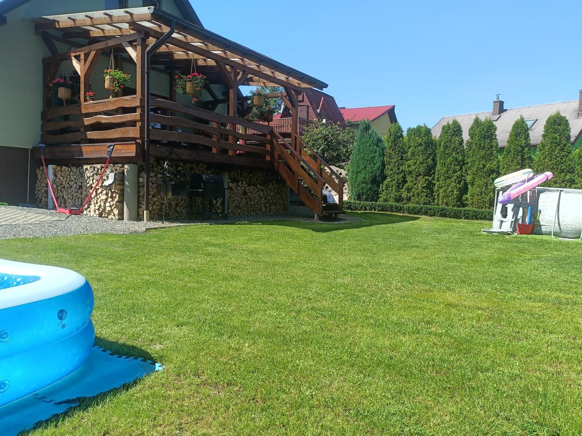 Dom W Gorach Przy Szlaku Villa Bystra  Exteriör bild